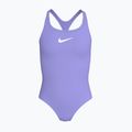 Gyermek egyberészes fürdőruha Nike Essential Racerback light thistle