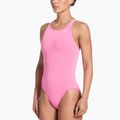 Női egyrészes fürdőruha Nike Hydrastrong Solid pink glow