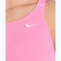 Női egyrészes fürdőruha Nike Hydrastrong Solid pink glow 4