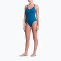 Női egyrészes fürdőruha Nike Essential V-Neck green abyss 2