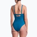 Női egyrészes fürdőruha Nike Essential V-Neck green abyss 3