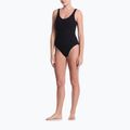 Női egyrészes fürdőruha Nike Shoreline Pucker Scoop Neck black 2