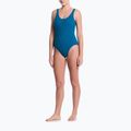 Női egyrészes fürdőruha Nike Shoreline Pucker Scoop Neck black 2