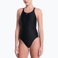 Női egyrészes fürdőruha Nike Logo Tape Fastback black