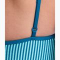 Női egyrészes fürdőruha Nike Ocean Bound Ripple Texture Square Neck bleached turquoise 4