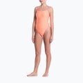 Női egyrészes fürdőruha Nike Ocean Bound Ripple Texture Square Neck pink glow 2