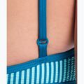 Fürdőruha felső Nike Ripple Texture Bralette Classic Bikini bleached turquoise 5