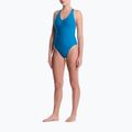 Női egyrészes fürdőruha Nike Hydralock Luxe Sail Boat V-Neck green abyss 2