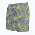 Gyerek fürdőnadrág Nike Breaker Pebble 4" Volley wolf grey
