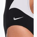 Női egyrészes fürdőruha Nike Hydrastrong Fly black/white 4