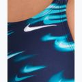Női egyrészes fürdőruha Nike Hydrastrong Multi Pr green abyss 4