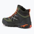 Férfi trekking cipő REGATTA Samaris III cypress green/blaze orange 3