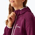 Női fleece kapucnis pulóver REGATTA Newhill II beaujolais/light vanília 5
