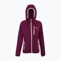Női fleece kapucnis pulóver REGATTA Newhill II beaujolais/light vanília 7