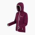 Női fleece kapucnis pulóver REGATTA Newhill II beaujolais/light vanília 9