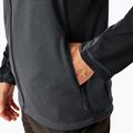 Férfi REGATT Highton Full Zip Midlayer Sweatshirt hamu/fekete 6