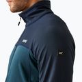 Férfi REGATT Highton Full Zip Midlayer melegítőfelső moonlight denim/navy 4