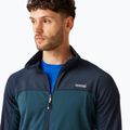 Férfi REGATT Highton Full Zip Midlayer melegítőfelső moonlight denim/navy 5