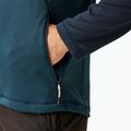Férfi REGATT Highton Full Zip Midlayer melegítőfelső moonlight denim/navy 6