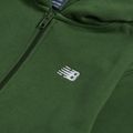 Gyerek pulóver New Balance Brush Back Small Logo Full Zip Hoodie dark alpine green 3