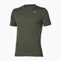 Férfi futó póló Mizuno Core Run Short Sleeve Tee forest night