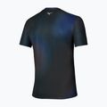 Férfi futó póló Mizuno Core Graphic Short Sleeve black/blue 2
