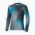 Férfi futó hosszú ujjú póló Mizuno Core Graphic Long Sleeve Tee dark slate