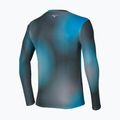 Férfi futó hosszú ujjú póló Mizuno Core Graphic Long Sleeve Tee dark slate 2