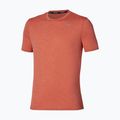 Férfi futó póló Mizuno Core Impulse Short Sleeve Tee ginger