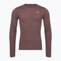 Férfi futó hosszú ujjú póló Mizuno Core Impulse Long Sleeve Tee pepper corn