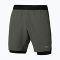 Férfi futónadrág Mizuno Core 7.5 Inches 2In1 forest night