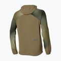 Férfi futókabát Mizuno Active Alpha Hooded Jacket martini olive 2