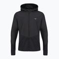 Férfi futókabát Mizuno Active Warmalite Hybrid Full Zip Hooded Long Sleeve Top black