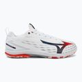 Férfi teniszcipő Mizuno Wave Drive Neo 4 white/insignia blue/orange 2