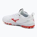 Férfi teniszcipő Mizuno Wave Drive Neo 4 white/insignia blue/orange 3