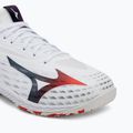 Férfi teniszcipő Mizuno Wave Drive Neo 4 white/insignia blue/orange 7