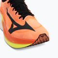 Futócipők Mizuno Hyperwarp Elite lava orange/black/lightning yellow 7