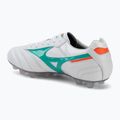 Futballcipő Mizuno Morelia II Japan FG white/arcadia/lava orange 3