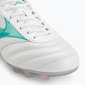 Futballcipő Mizuno Morelia II Elite FG white/arcadia/lava orange 7