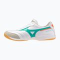 Futballcipő Mizuno Morelia Sala Elite IN white/arcadia/lava orange