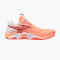 Röplabda cipő Mizuno Wave Momentum Elite flamingo coral/lava orange/white