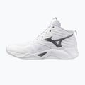 Röplabda cipő Mizuno Wave Momentum Pro Mid white/metallic gray/black