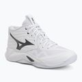 Röplabda cipő Mizuno Wave Momentum Pro Mid white/metallic gray/black