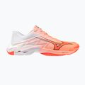 Röplabda cipő Mizuno Wave Lightning Elite flamingo coral/lava orange/white
