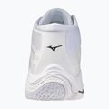 Röplabda cipő Mizuno Wave Lightning Elite Mid White/Ultimate Gray/Black 3