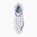 Röplabda cipő Mizuno Wave Lightning Elite Mid White/Ultimate Gray/Black 5