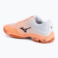 Röplabda cipő Mizuno Wave Lightning Pro flamingo coral/carbon/white 3