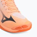 Röplabda cipő Mizuno Wave Lightning Pro Mid flamingo coral/carbon/white 7