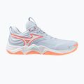Női röplabda cipő Mizuno Wave Momentum Elite blue finch/white/lava orange