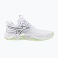 Női röplabda cipő Mizuno Wave Momentum Elite white/balsam green/ambrosia